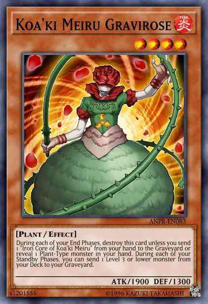 Koa'ki Meiru Gravirose - ANPR-EN083 - Ultra Rare - Unlimited