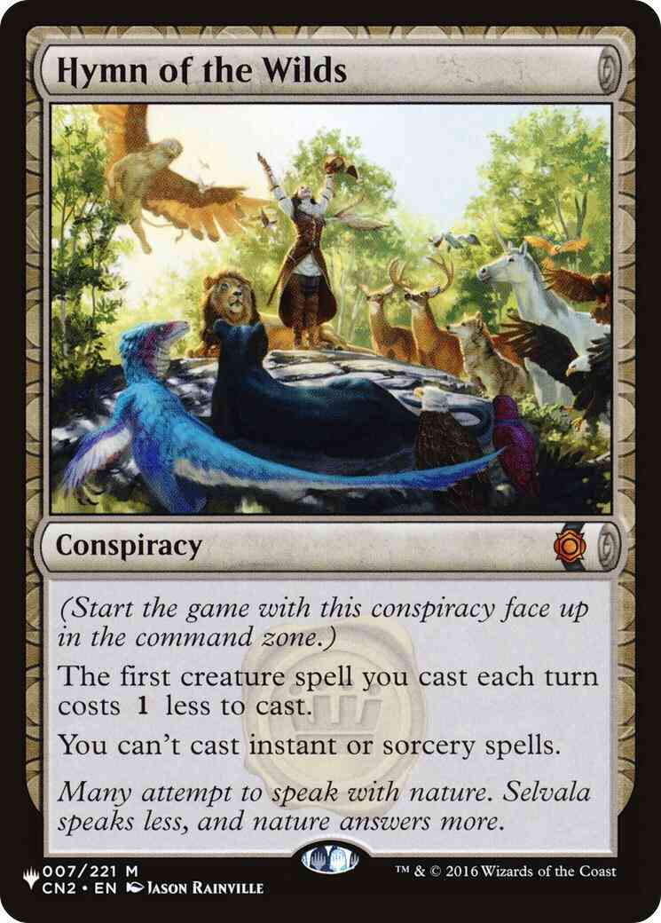 Hymn of the Wilds [CN2-7] [The List] [Non-Foil]