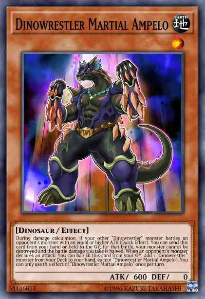 Dinowrestler Martial Ampelo - MP20-EN150 - Common - 1st Edition