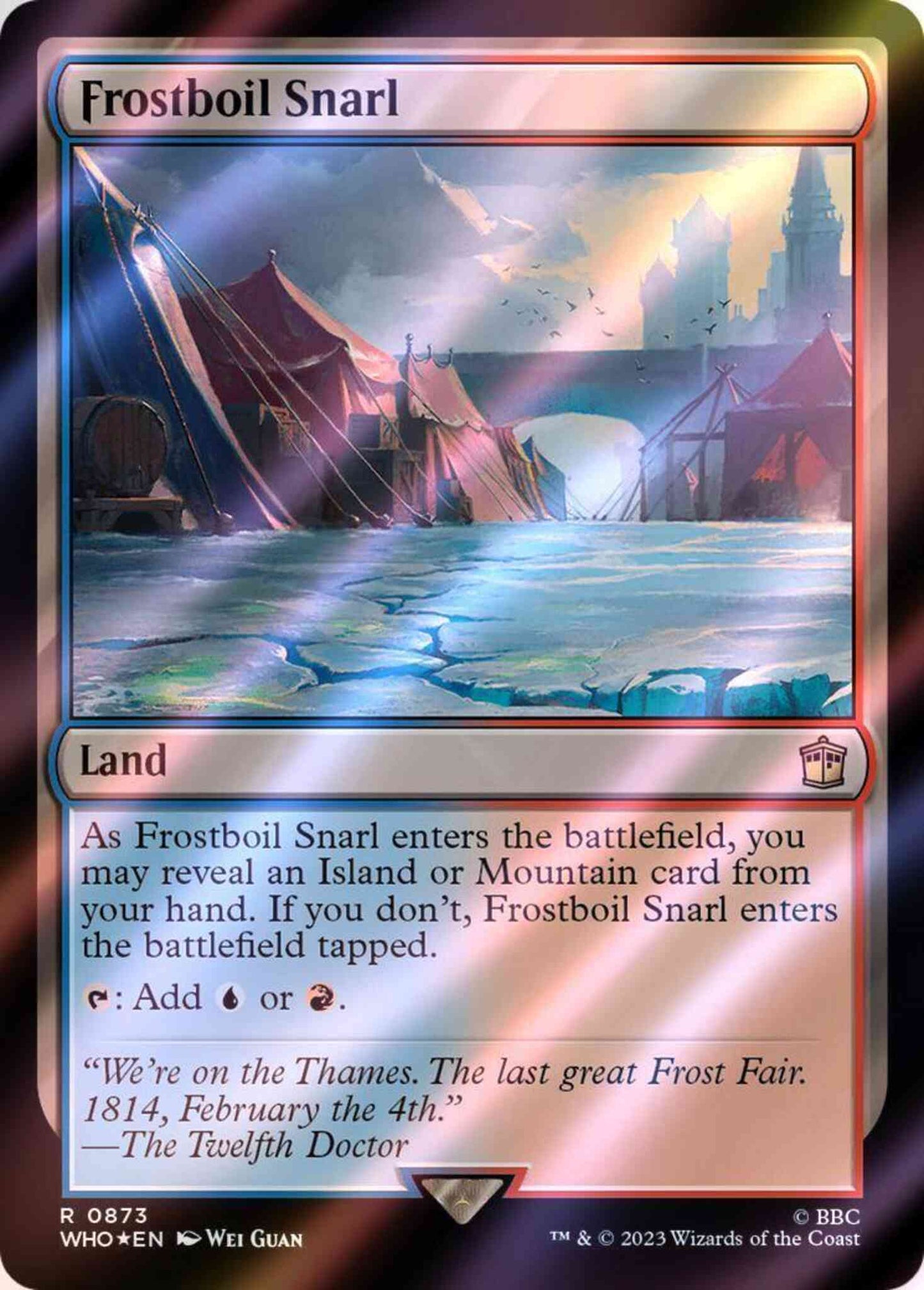 Frostboil Snarl [873] [Universes Beyond: Doctor Who] [Surge Foil]