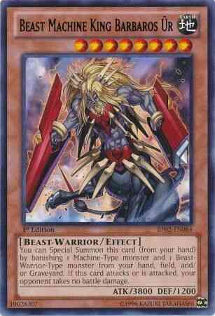 Beast Machine King Barbaros Ür - BP02-EN084 - Rare - Unlimited