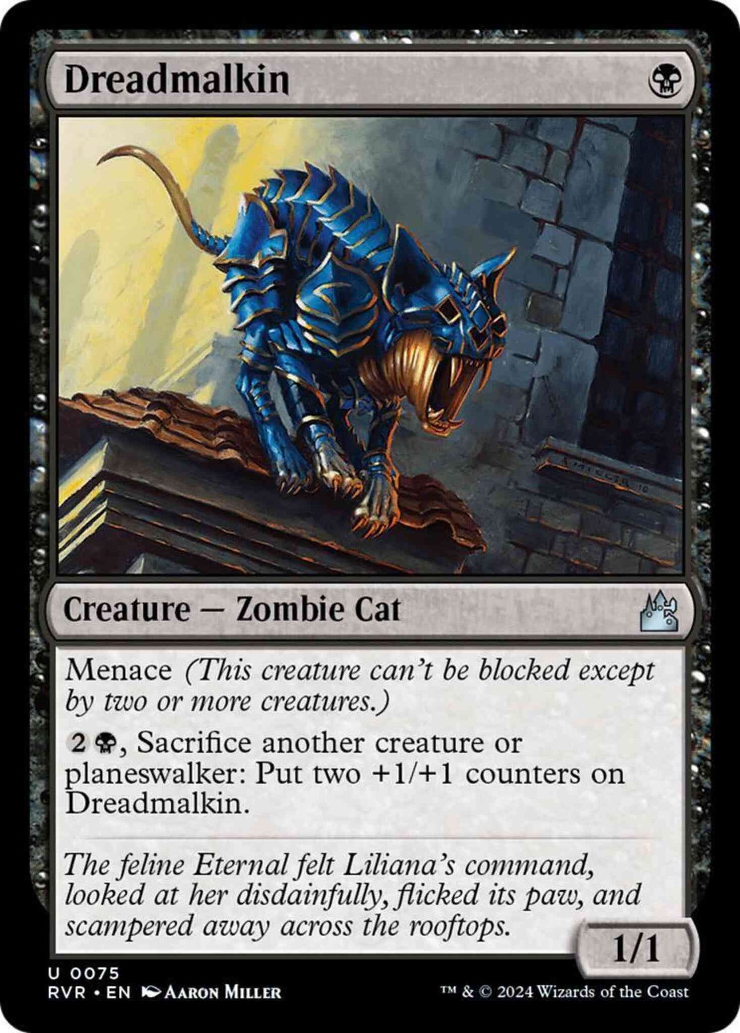 Dreadmalkin [75] [Ravnica Remastered] [Non-Foil]