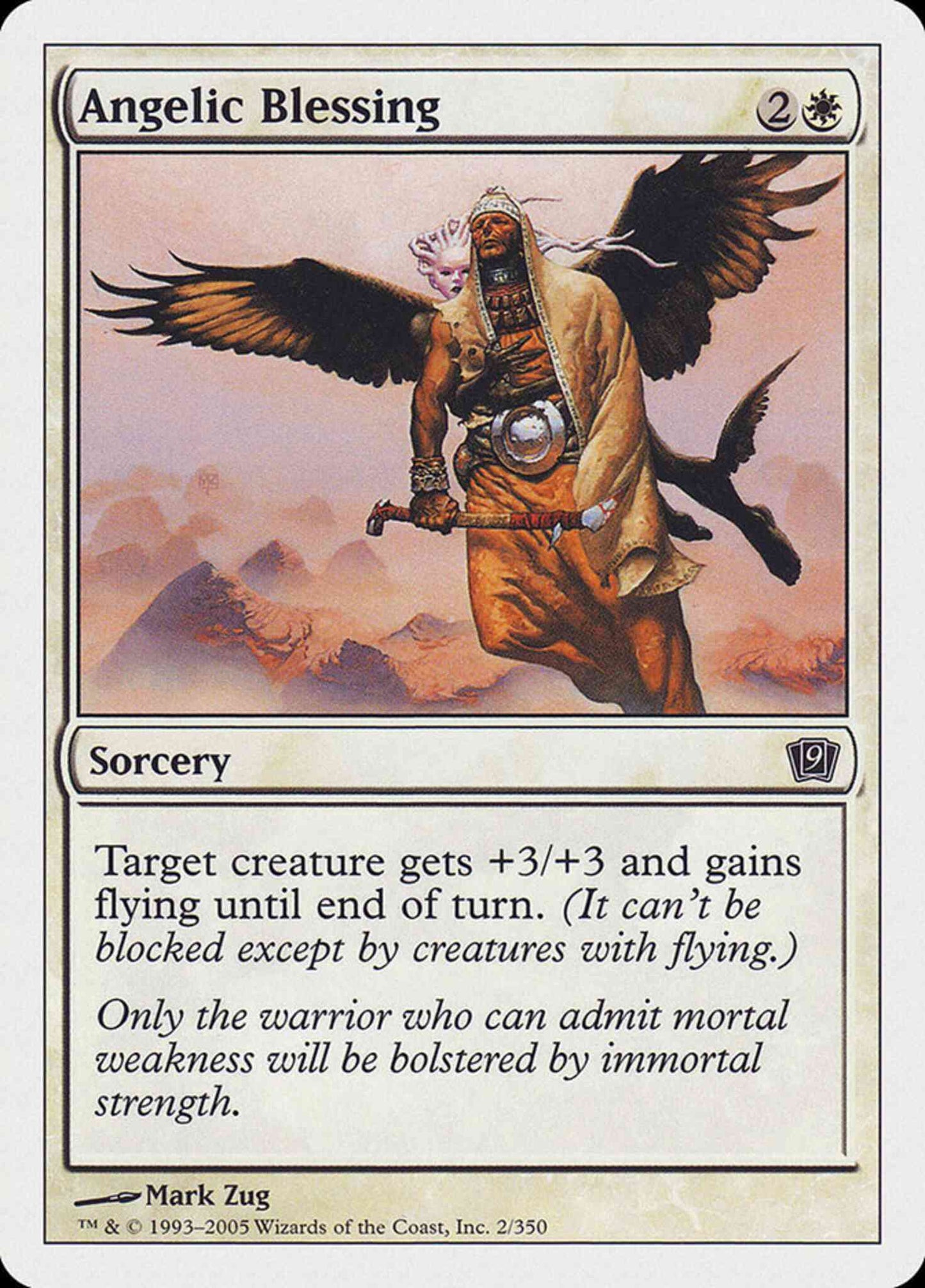 Angelic Blessing [2] [Ninth Edition] [Non-Foil]