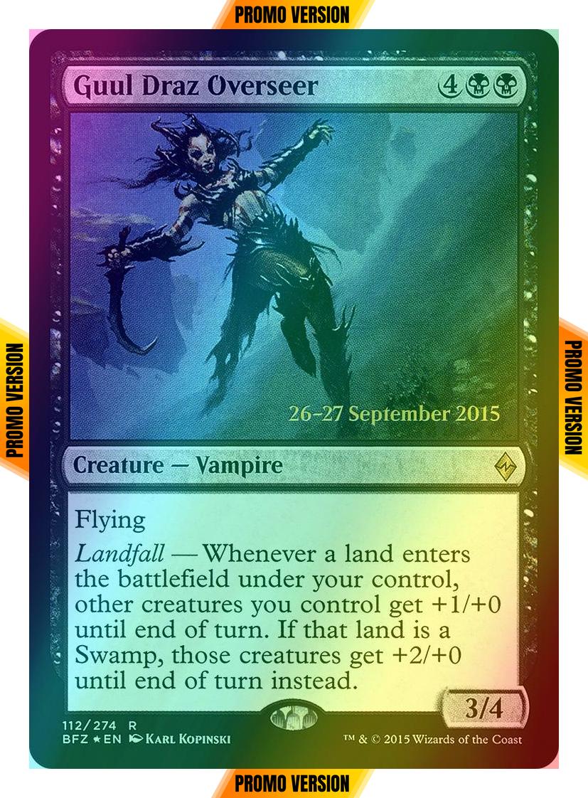 Guul Draz Overseer [112s] [Battle for Zendikar Promos] [Foil]