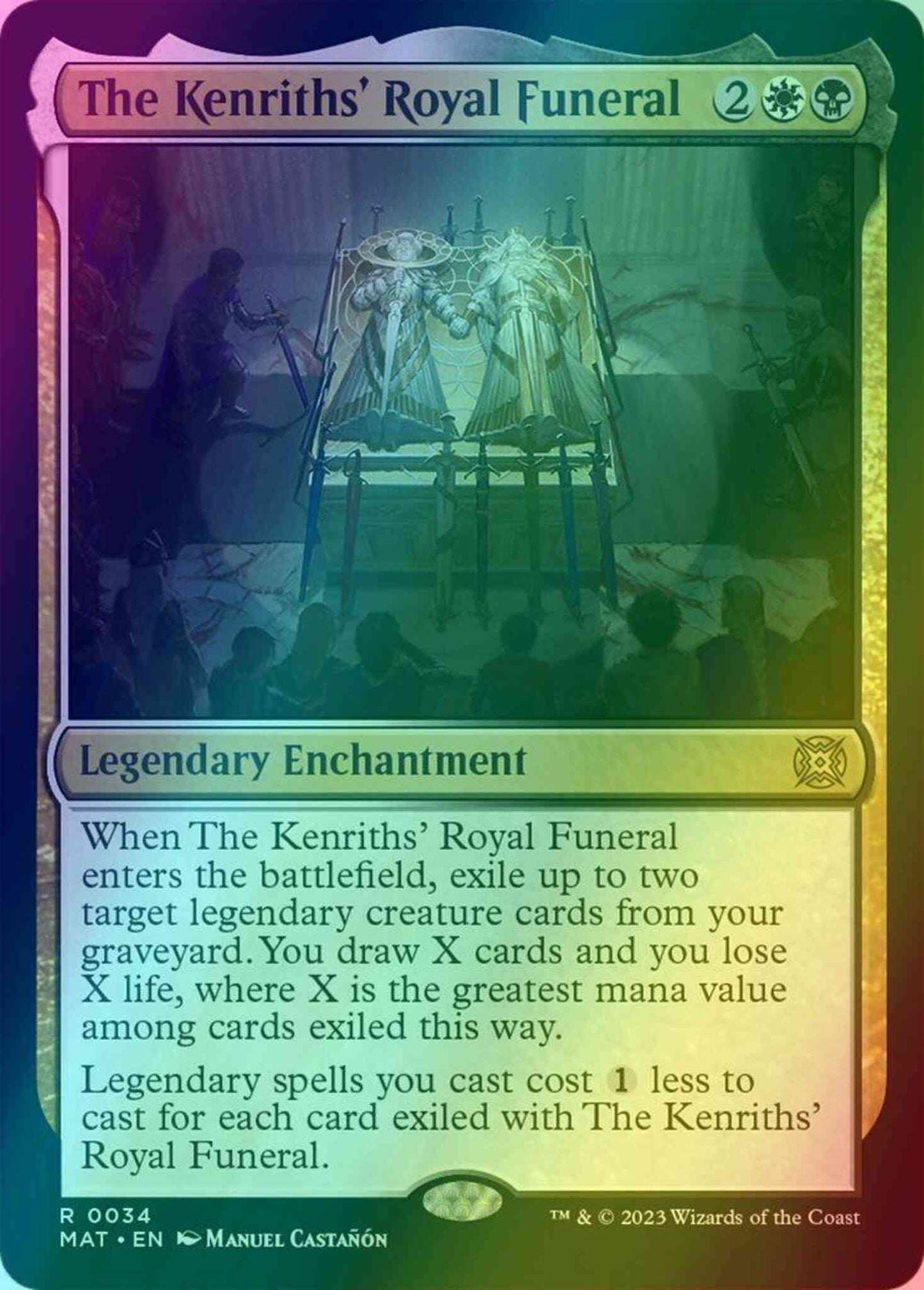 The Kenriths' Royal Funeral [34] [March of the Machine: The Aftermath] [Foil]