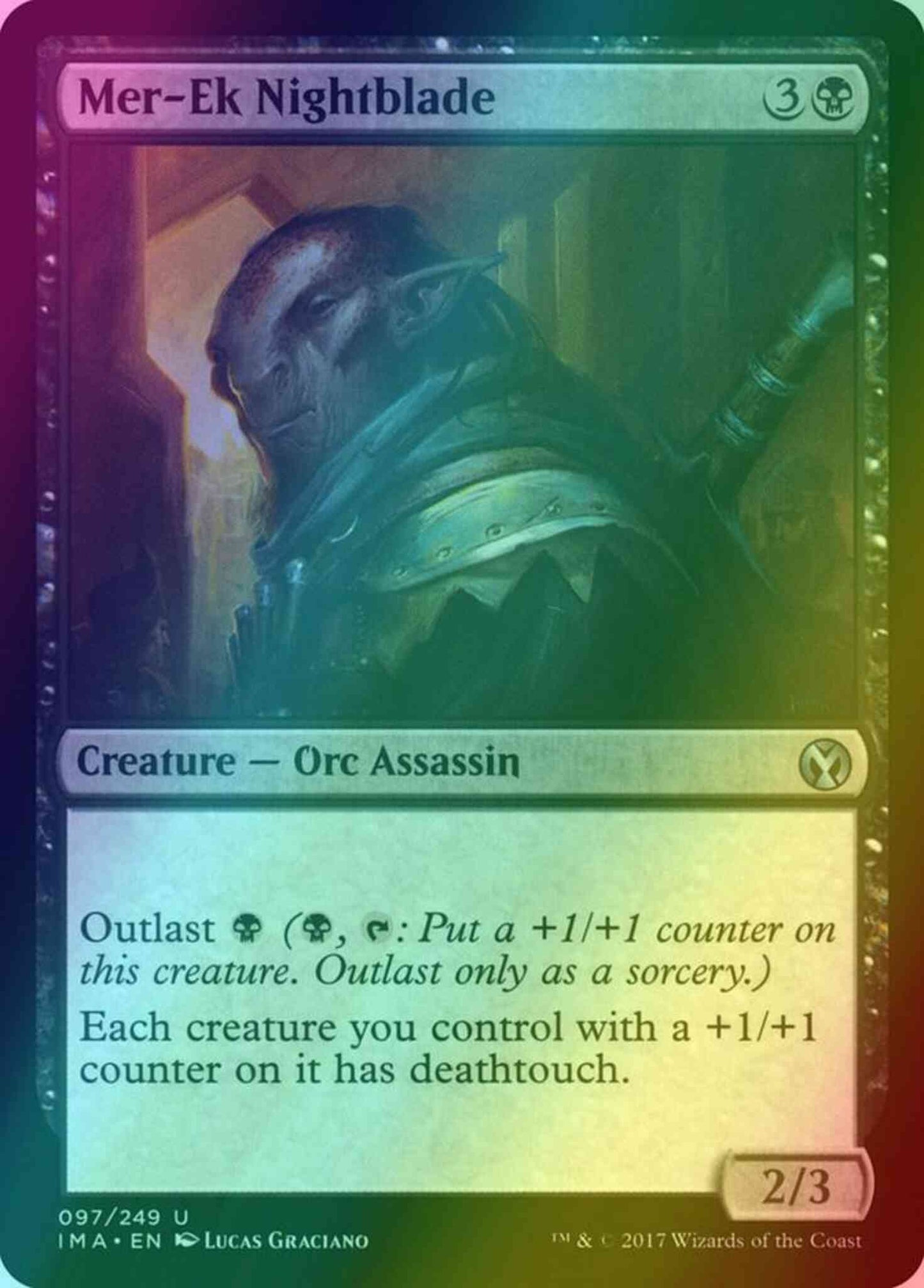 Mer-Ek Nightblade [97] [Iconic Masters] [Foil]