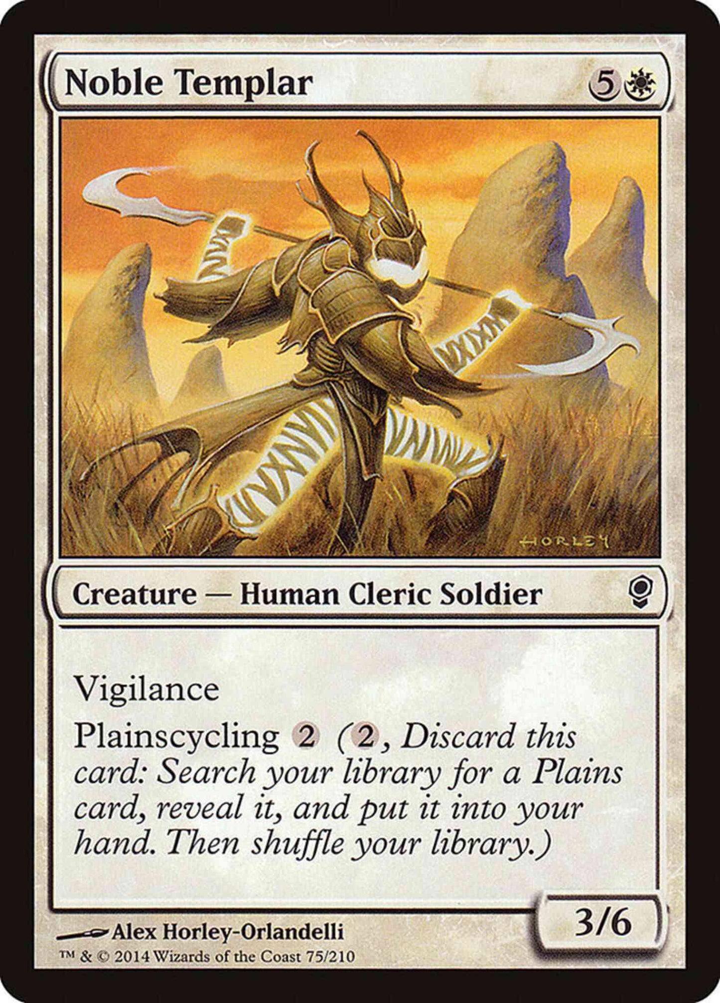 Noble Templar [75] [Conspiracy] [Non-Foil]