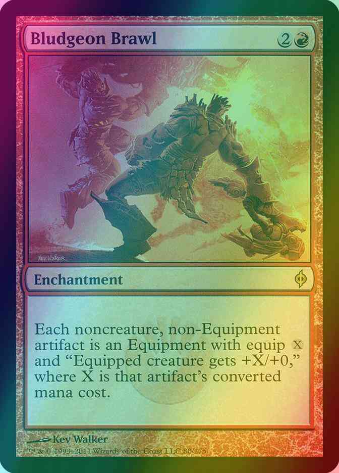 Bludgeon Brawl [80] [New Phyrexia] [Foil]