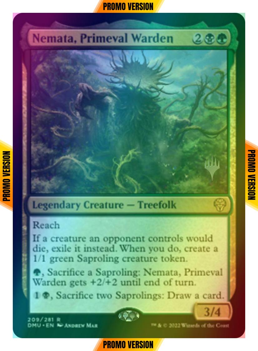 Nemata, Primeval Warden [209p] [Promo Pack] [Dominaria United: Promos] [Foil]