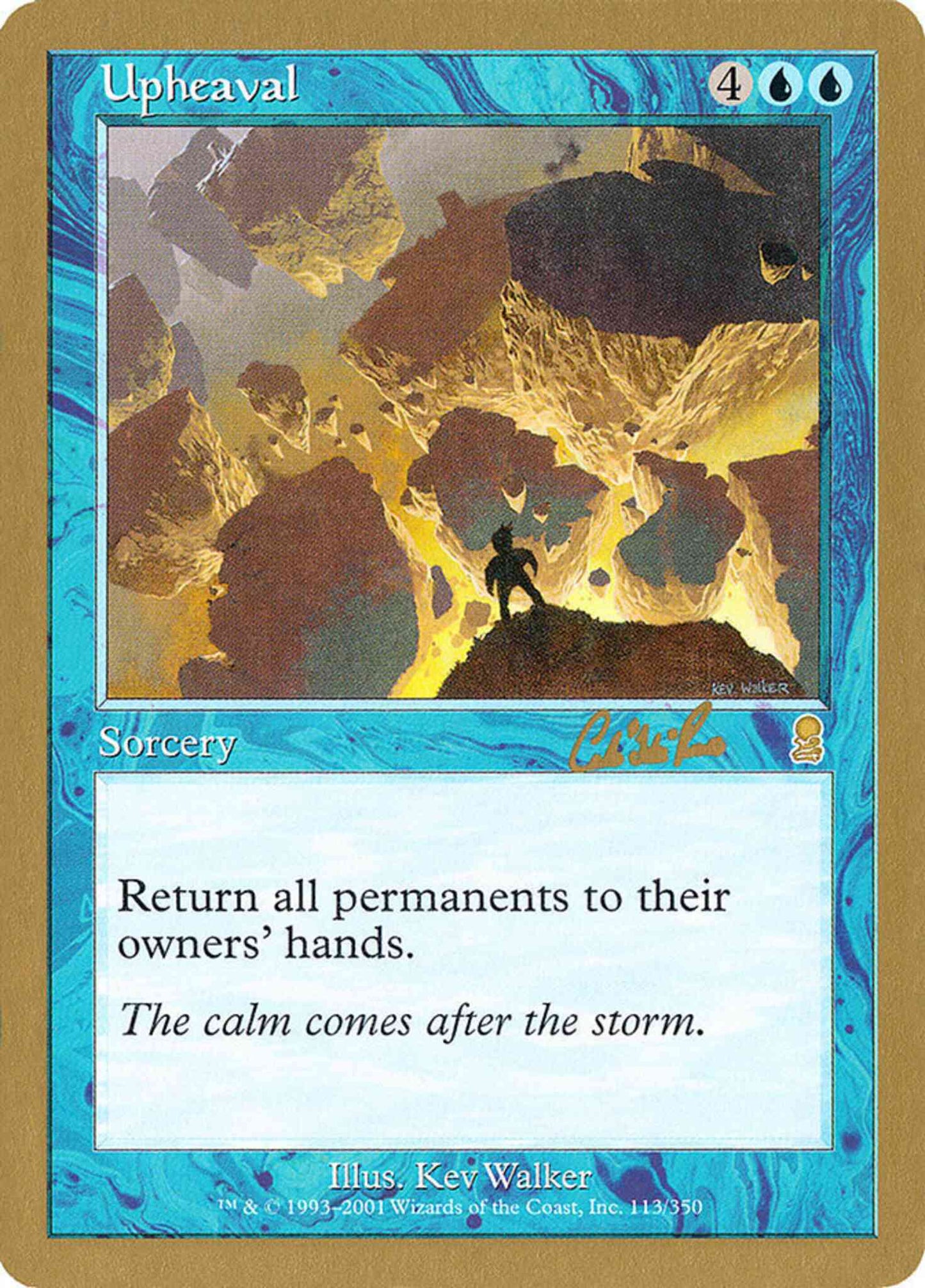 Upheaval [cr113] [World Championship Decks 2002] [Non-Foil]