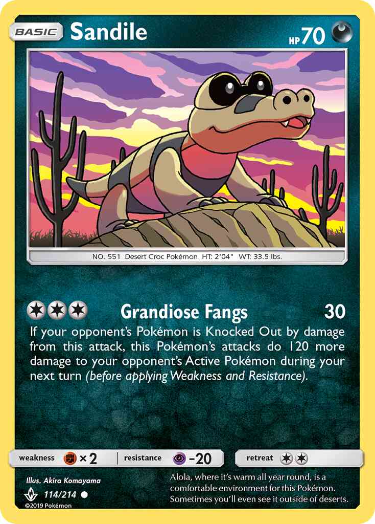 Sandile - 114/214 - Common [sm10-114] [Reverse Holo]