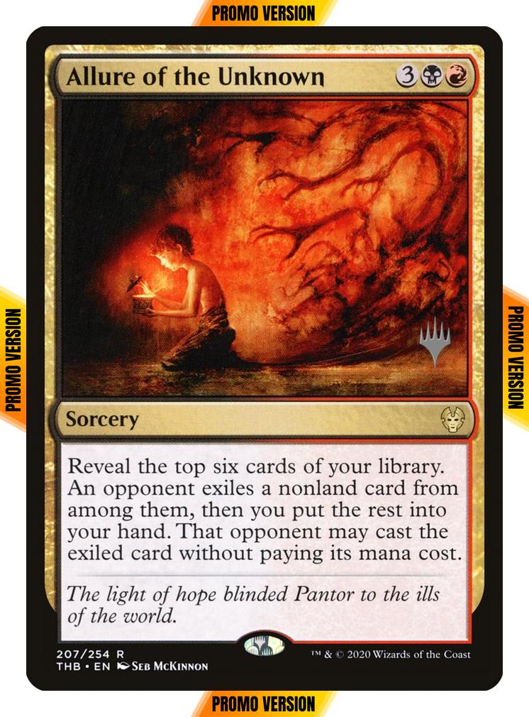 Allure of the Unknown [207p] [Promo Pack] [Theros Beyond Death Promos] [Non-Foil]