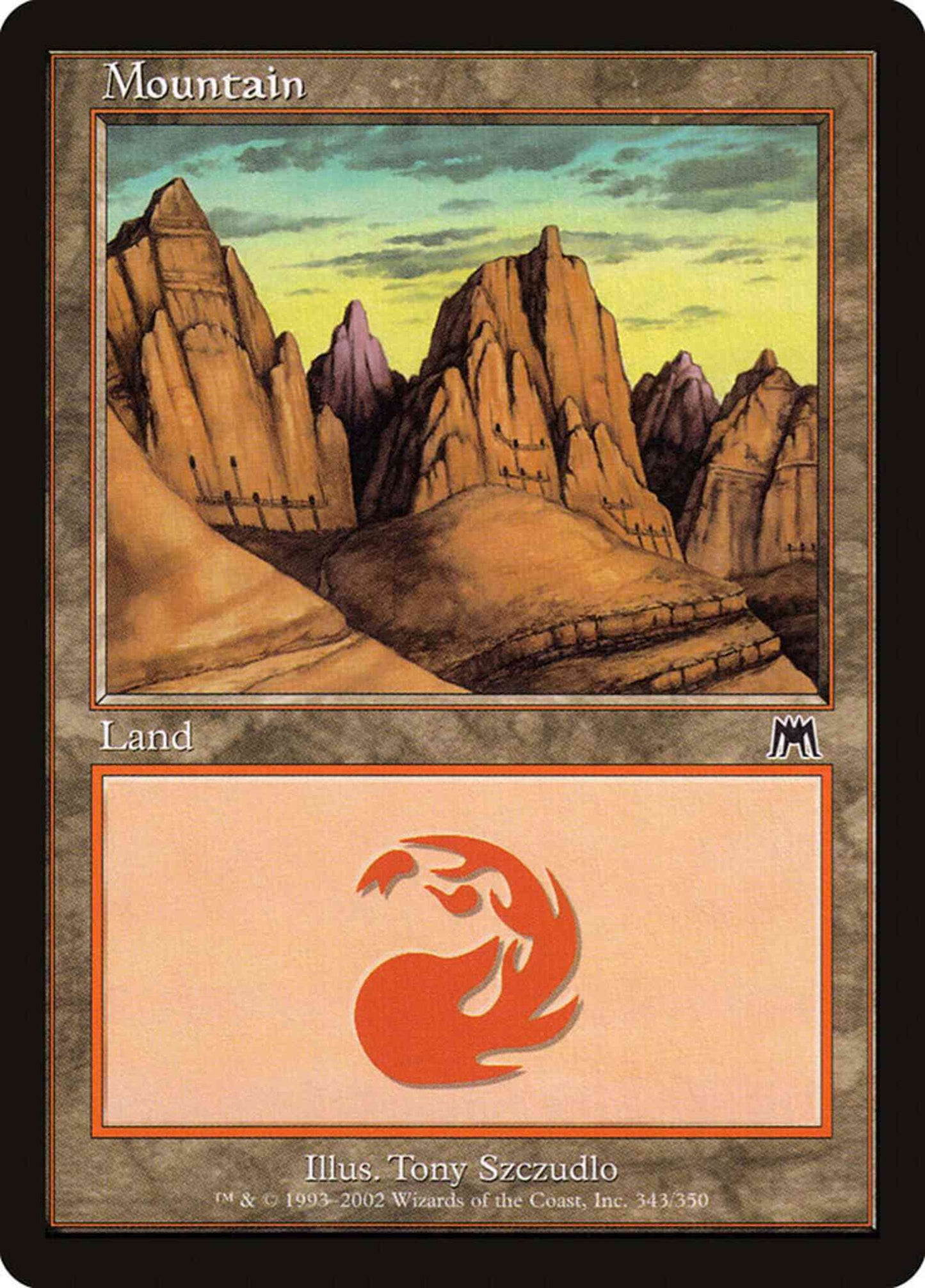 Mountain [343] [Onslaught] [Non-Foil]