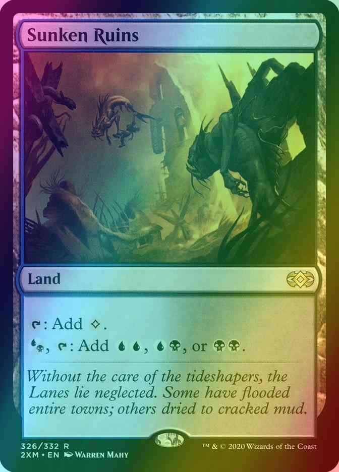 Sunken Ruins [326] [Double Masters] [Foil]