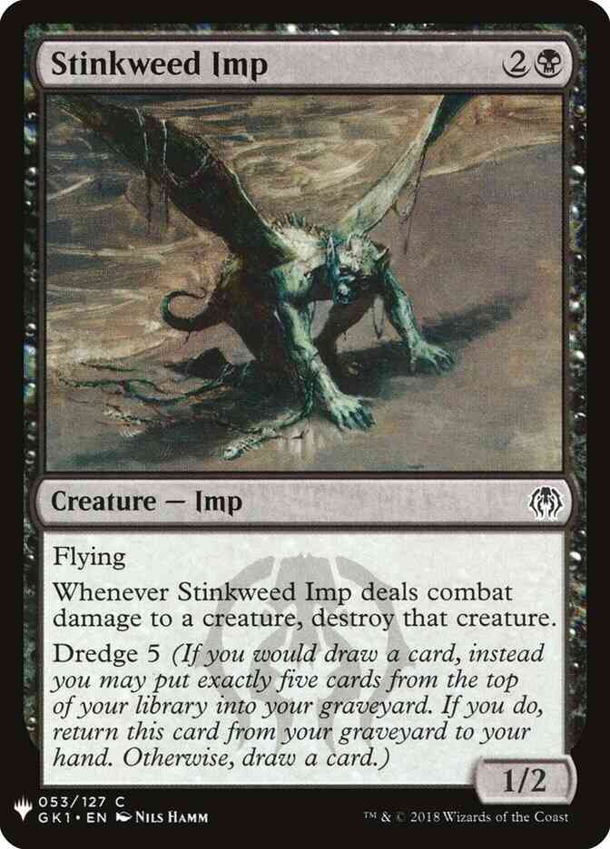 Stinkweed Imp [GK1-53] [The List] [Non-Foil]