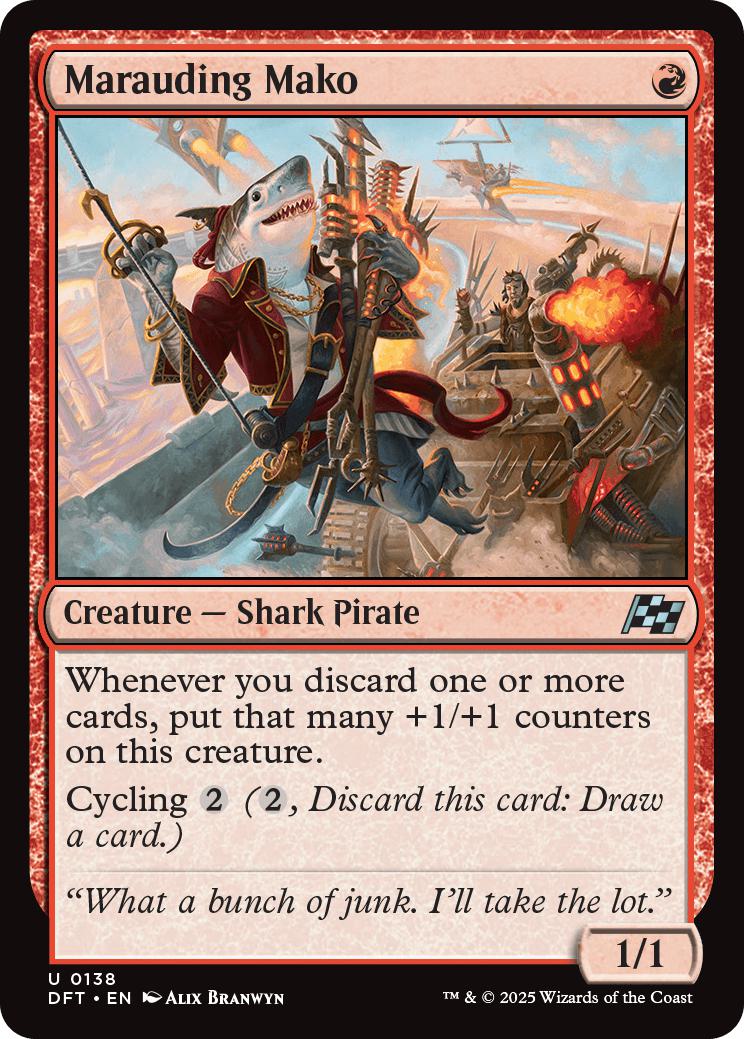 Marauding Mako [138] [Aetherdrift] [Non-Foil]
