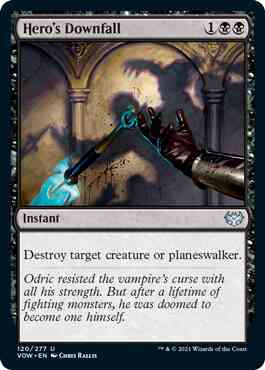Hero's Downfall [120] [Innistrad: Crimson Vow] [Non-Foil]