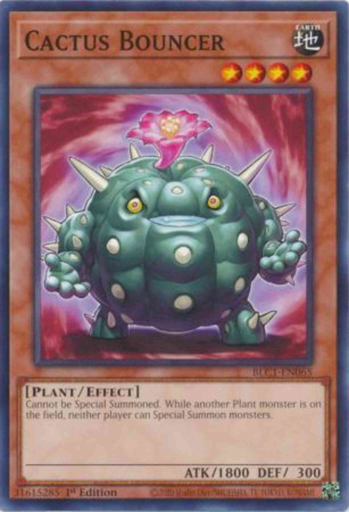 Cactus Bouncer - BLC1-EN065 - Common - 1st Edition