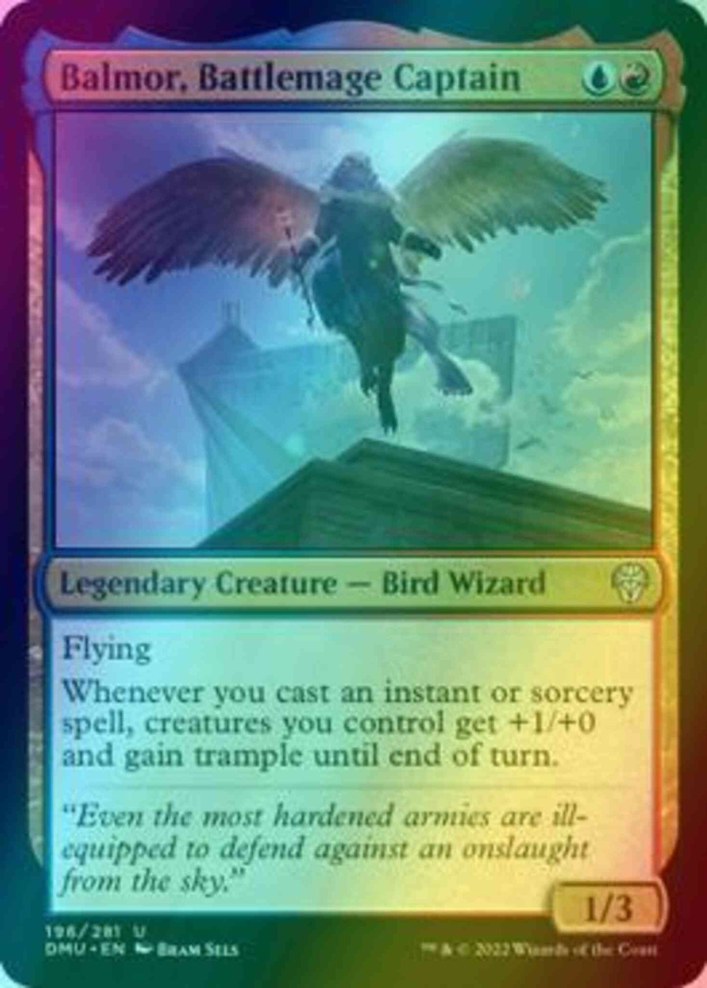 Balmor, Battlemage Captain [196] [Dominaria United] [Foil]
