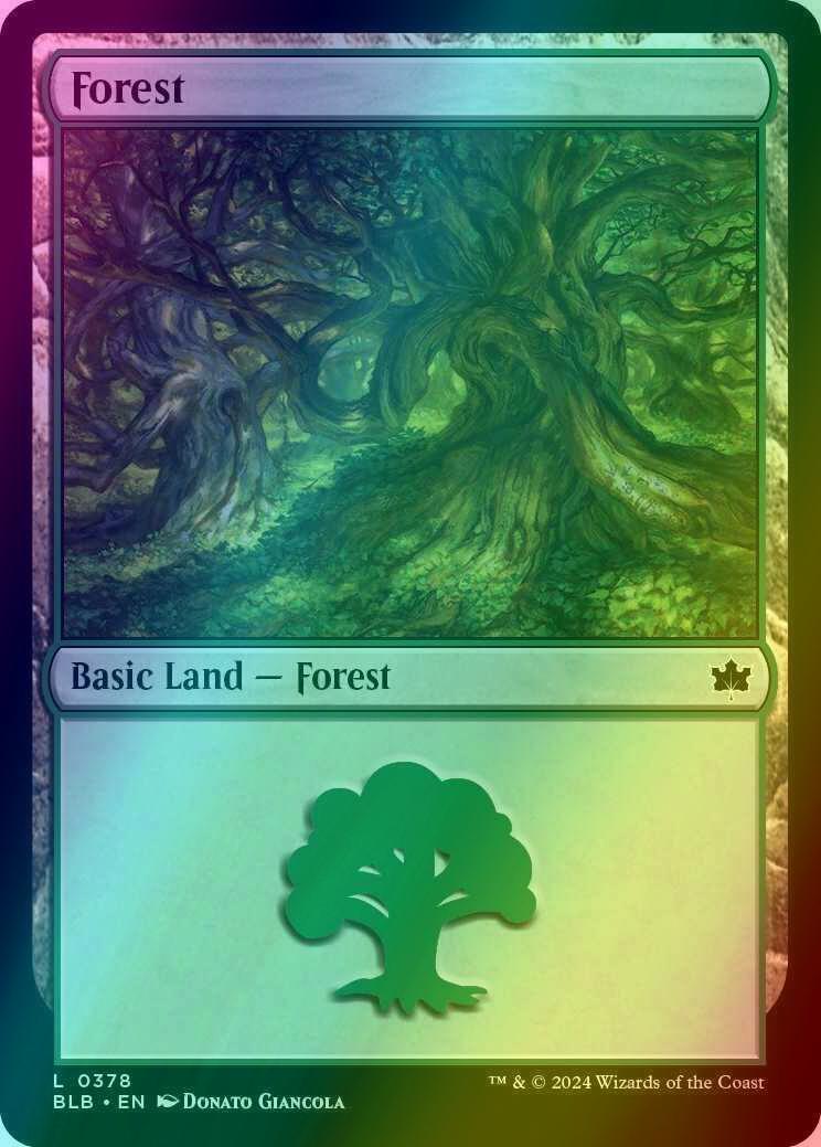 Forest [378] [Bloomburrow] [Foil]