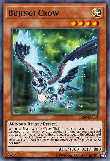 Bujingi Crow - SHSP-EN023 - Rare - Unlimited