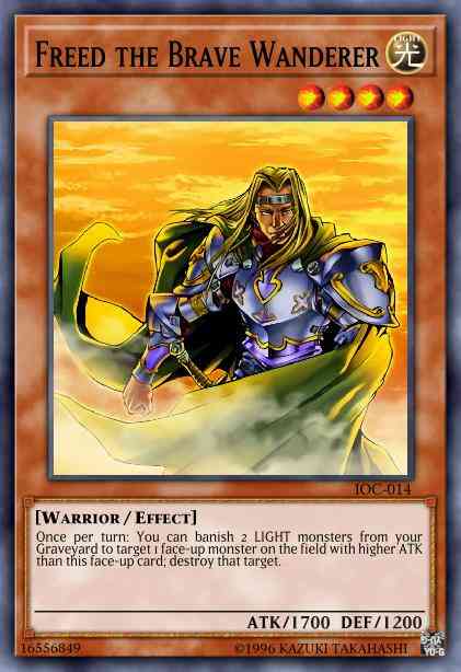 Freed the Brave Wanderer - IOC-014 - Super Rare - Unlimited