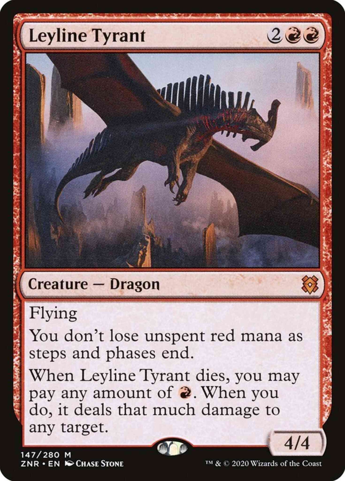 Leyline Tyrant [147] [Zendikar Rising] [Non-Foil]