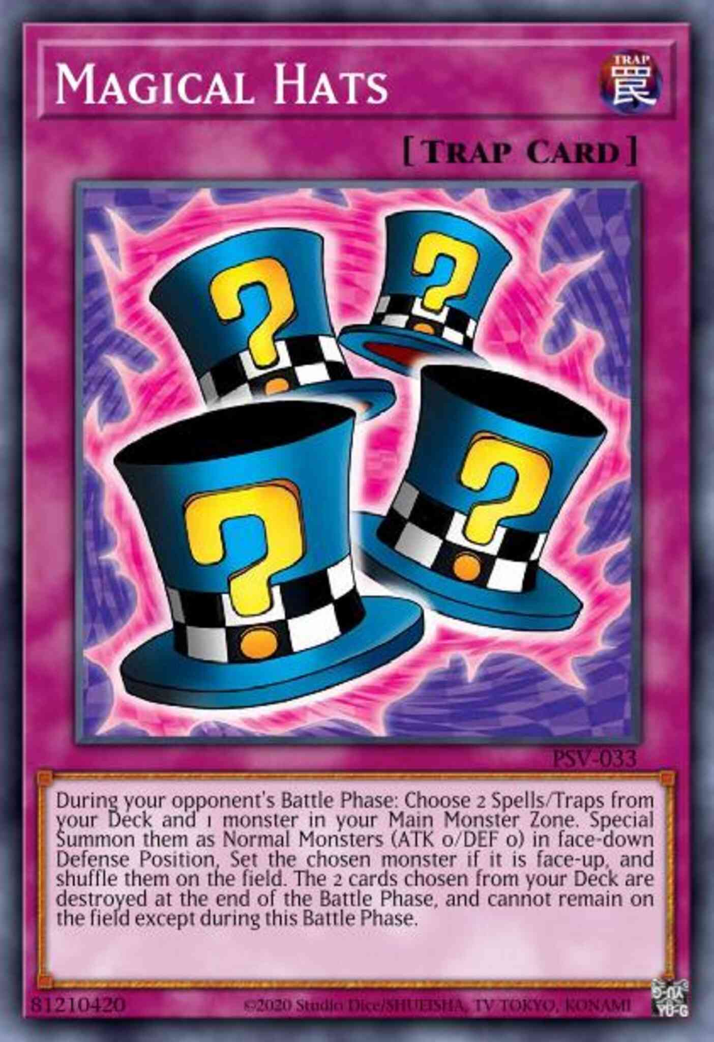 Magical Hats - PSV-033 - Super Rare - Unlimited