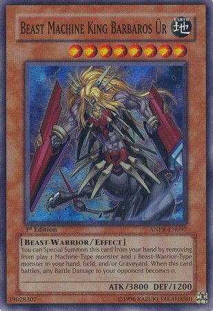 Beast Machine King Barbaros Ur - ANPR-EN097 - Super Rare - Unlimited
