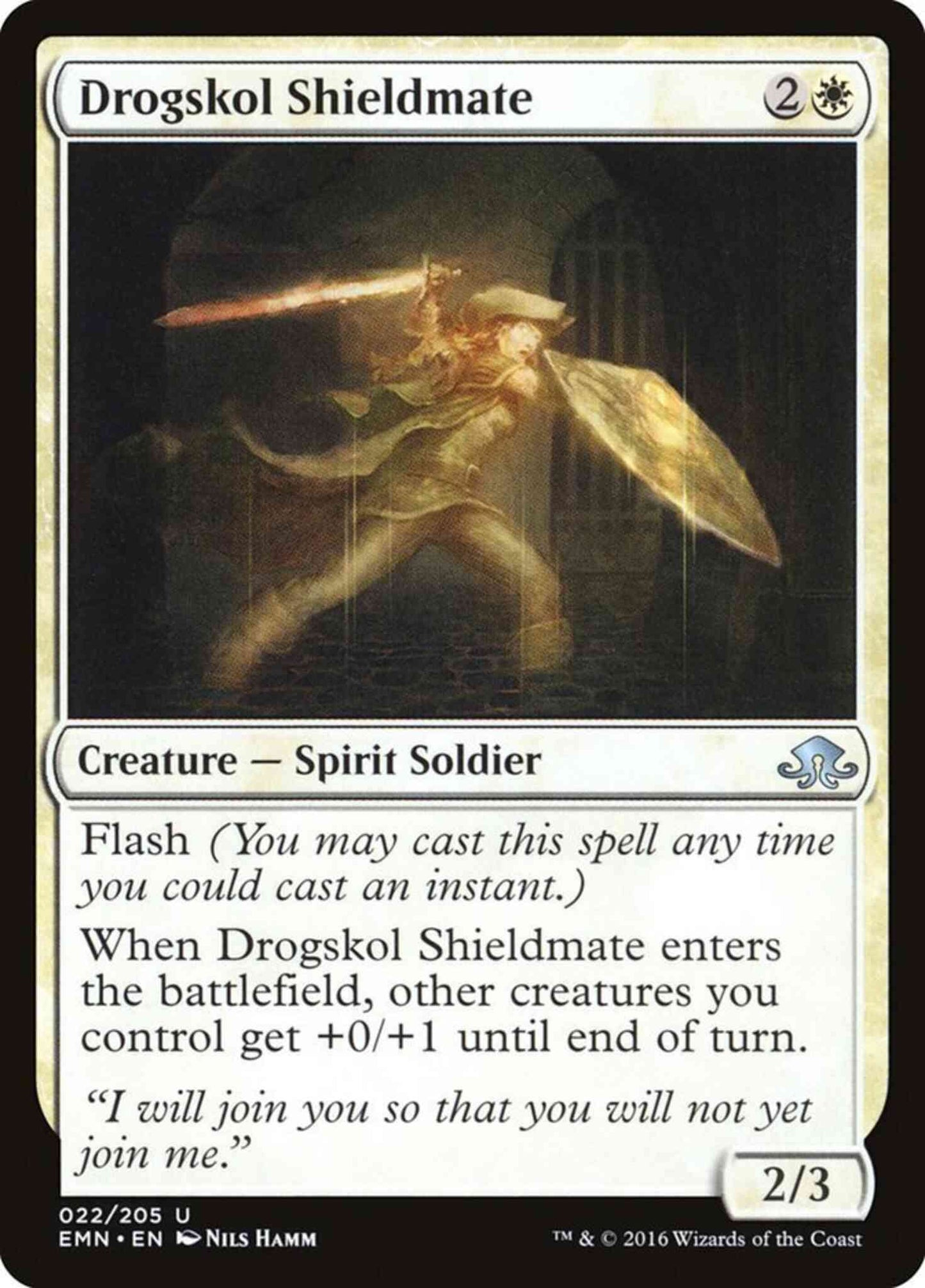 Drogskol Shieldmate [22] [Eldritch Moon] [Non-Foil]