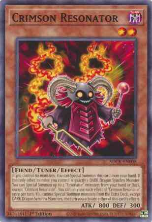 Crimson Resonator - SDCK-EN008 - Common - 1st Edition