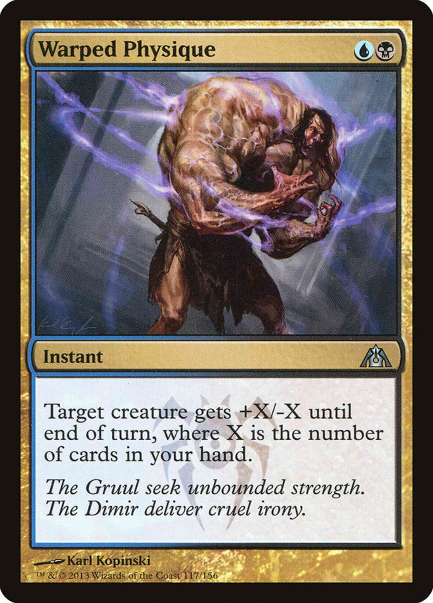 Warped Physique [117] [Dragon's Maze] [Non-Foil]