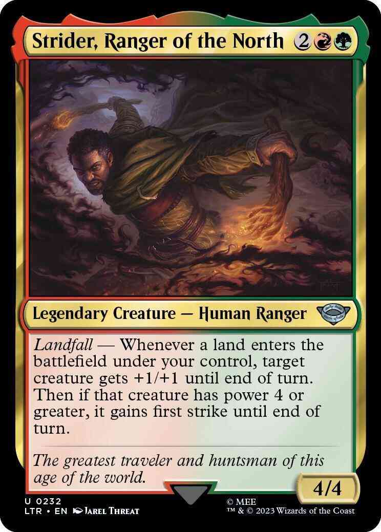 Strider, Ranger of the North [232] [The Lord of the Rings: Tales of Middle-earth] [Non-Foil]