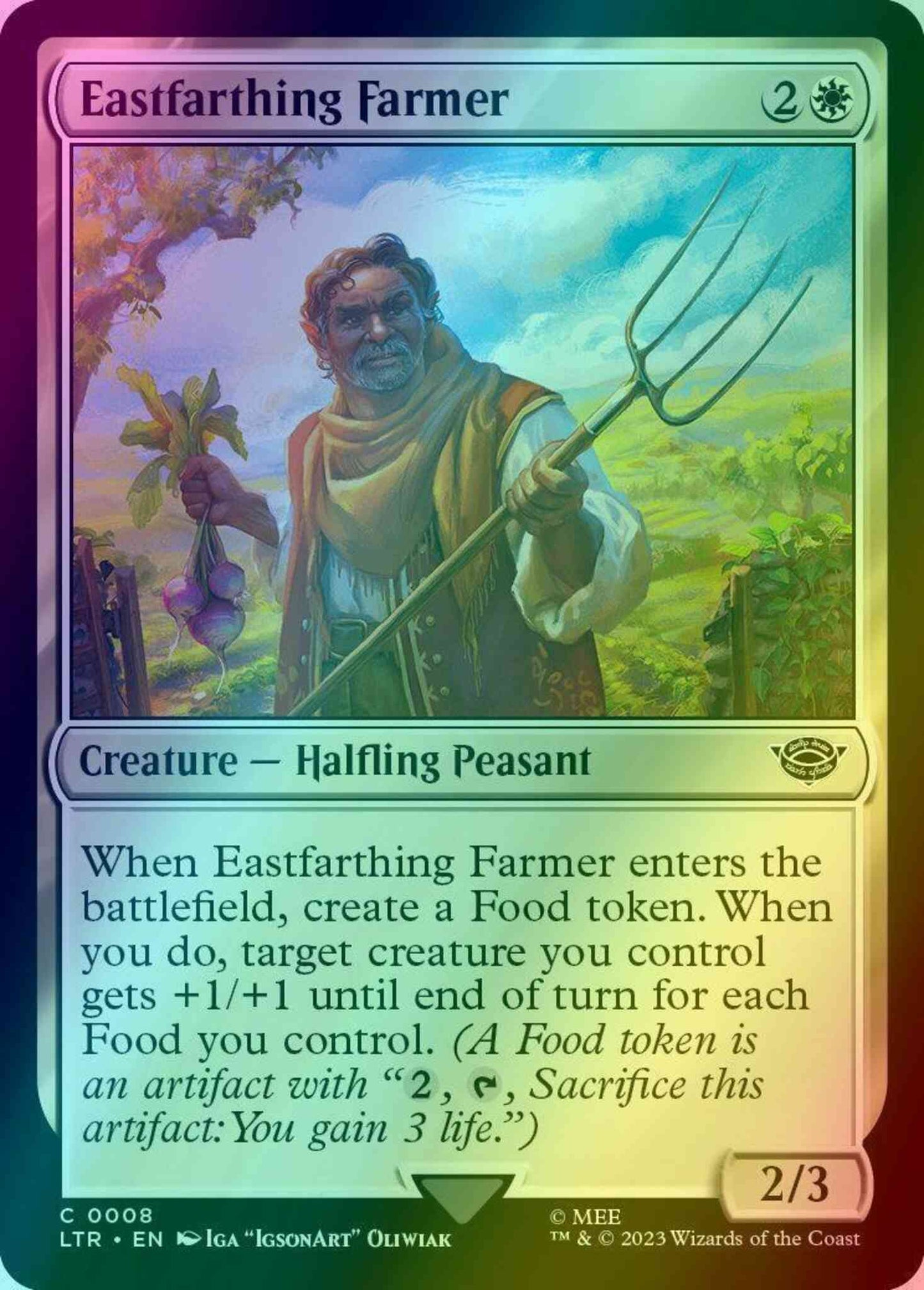 Eastfarthing Farmer [8] [The Lord of the Rings: Tales of Middle-earth] [Foil]