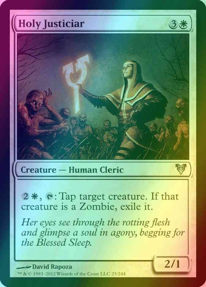Holy Justiciar [25] [Avacyn Restored] [Foil]