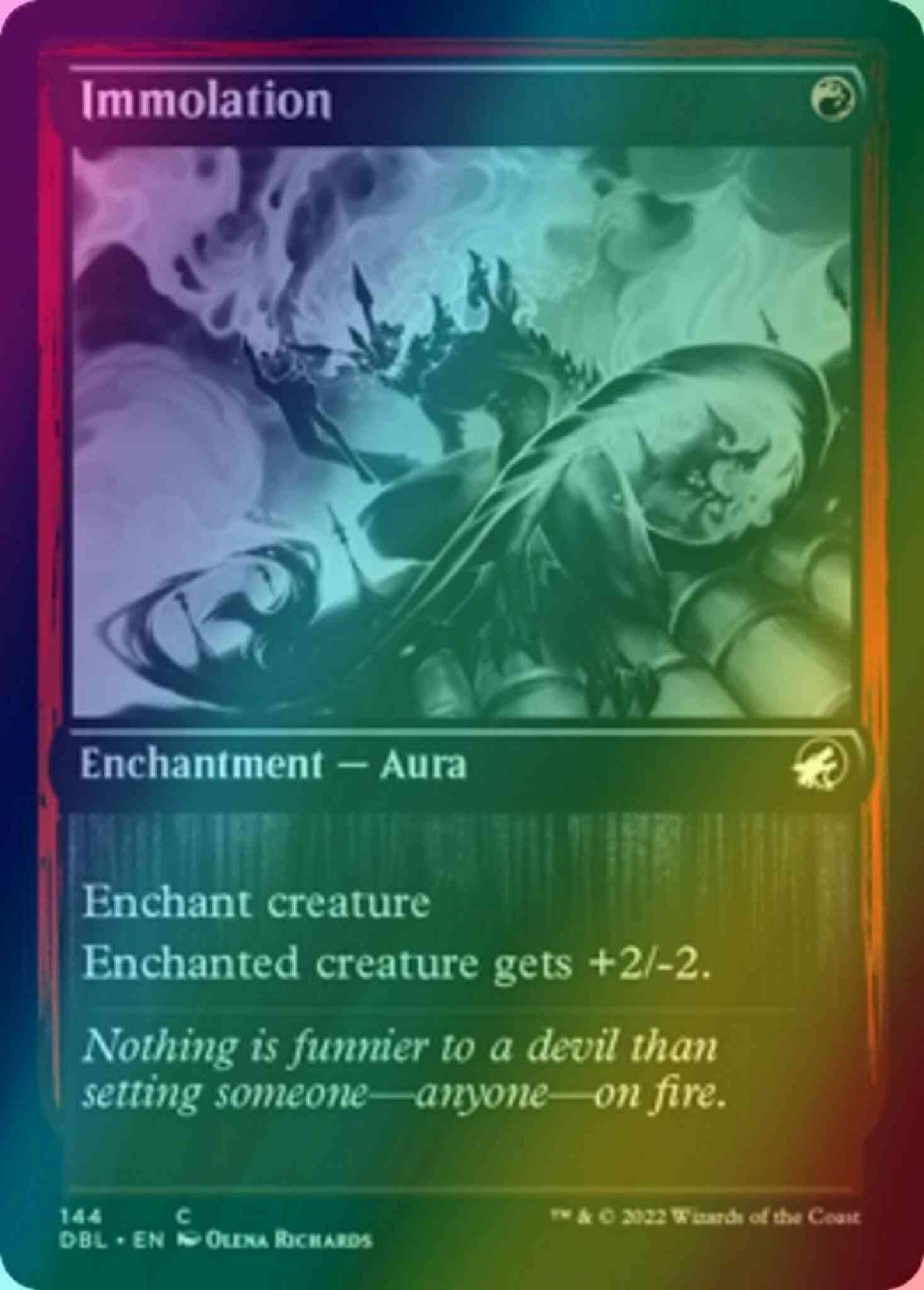 Immolation [144] [Innistrad: Double Feature] [Foil]