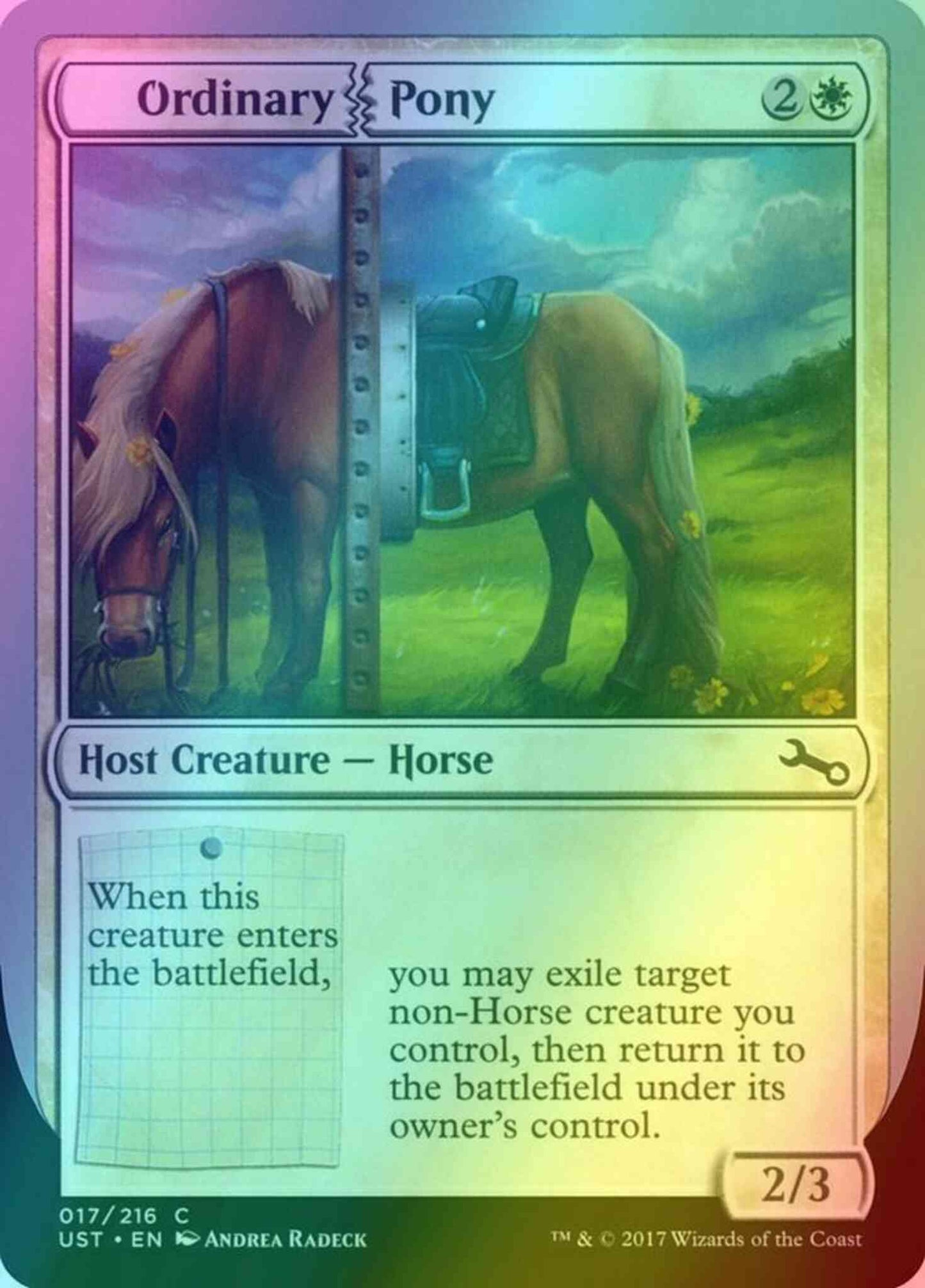 Ordinary Pony [17] [Unstable] [Foil]
