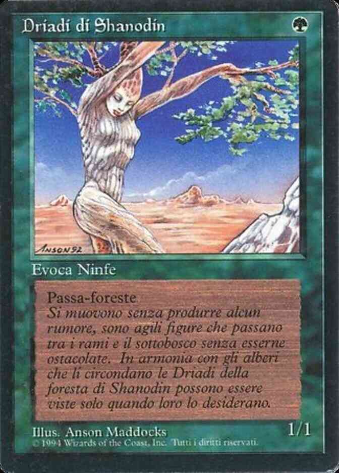 Shanodin Dryads - Italian [216] [Foreign Black Border: Italian] [Non-Foil]