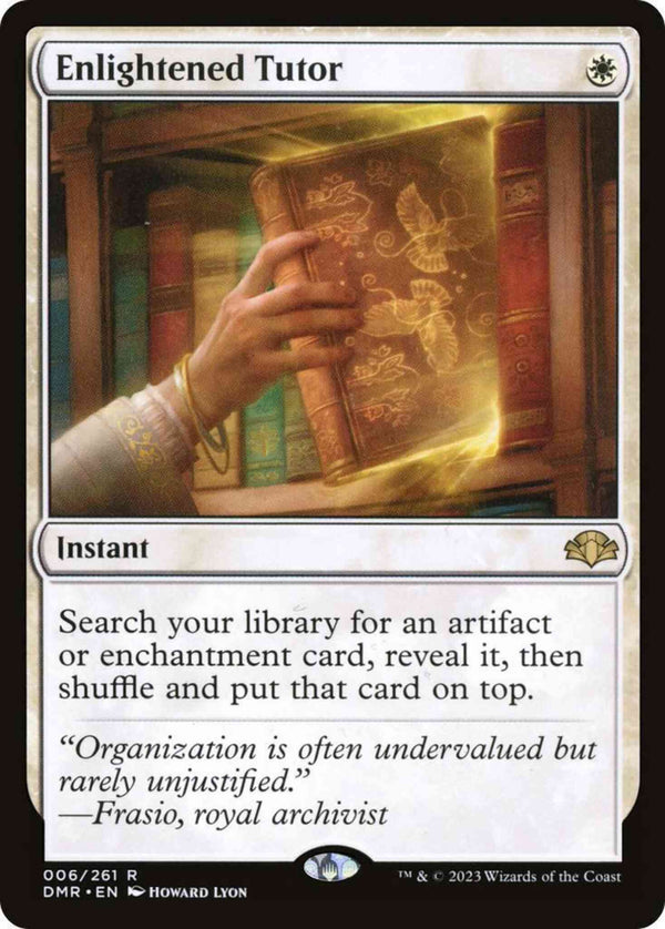 Enlightened Tutor [6] [Dominaria Remastered] [Non-Foil]
