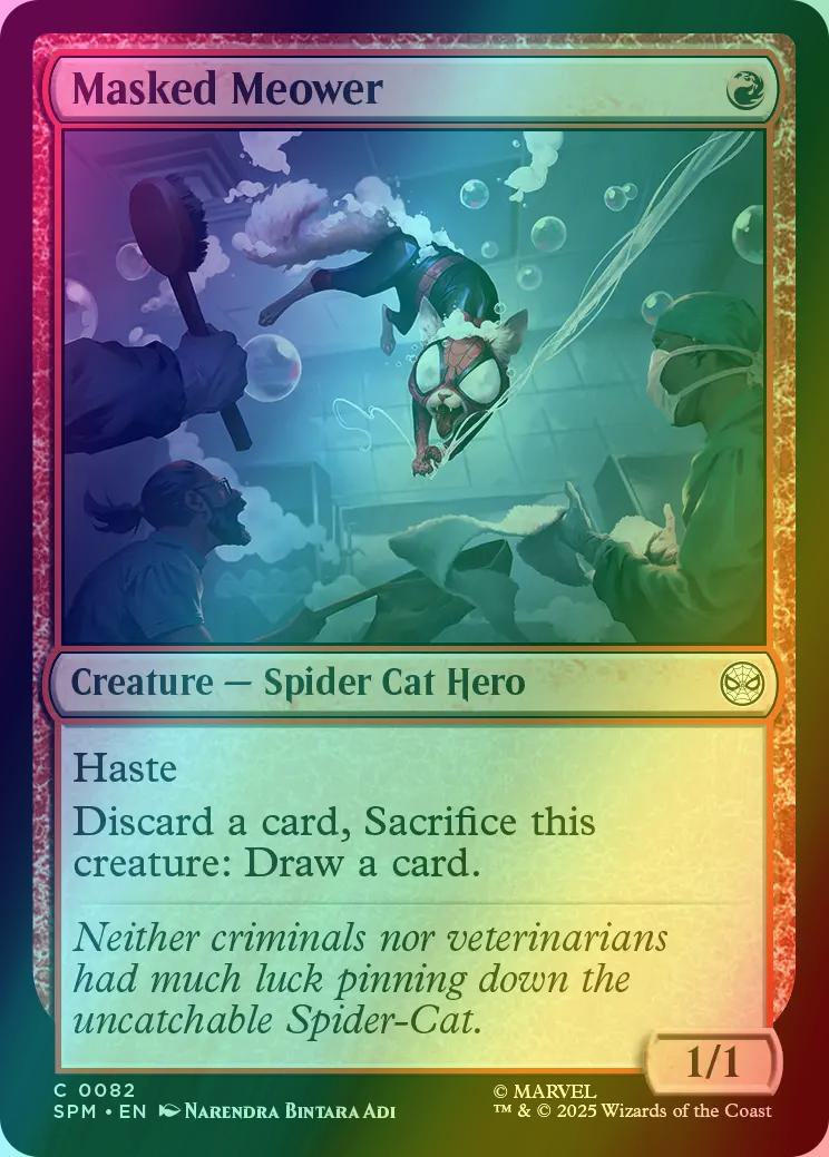 Masked Meower [82] [Marvel's Spider-Man] [Foil]
