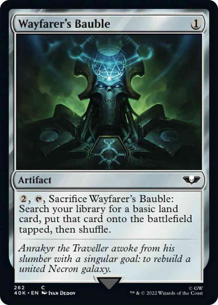 Wayfarer's Bauble [262] [Necrons] [Universes Beyond: Warhammer 40,000] [Non-Foil]