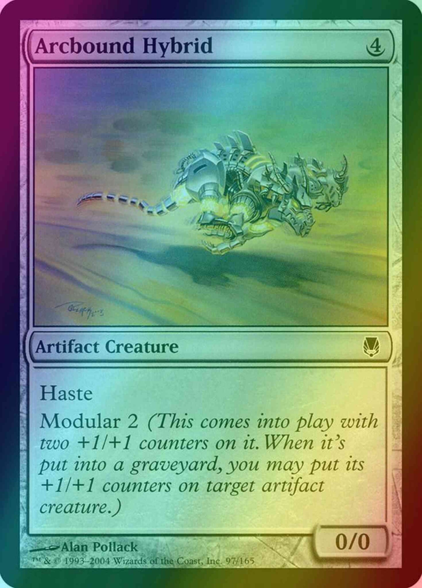 Arcbound Hybrid [97] [Darksteel] [Foil]