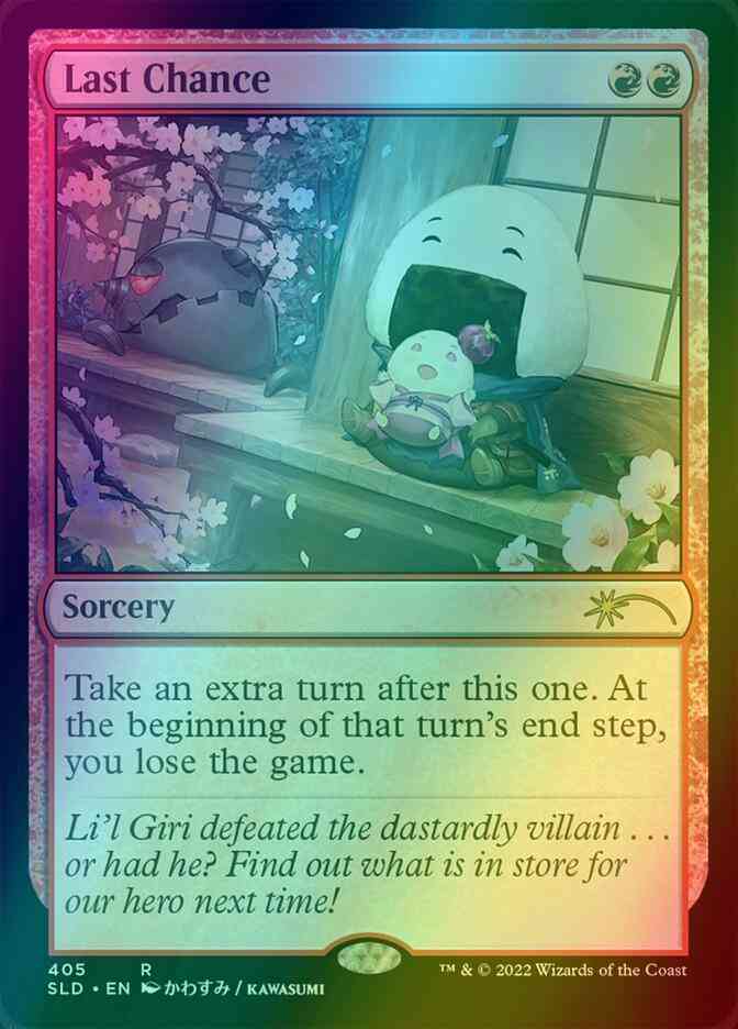 Last Chance [0405] [Li'l Giri] [Secret Lair Drop] [Foil]