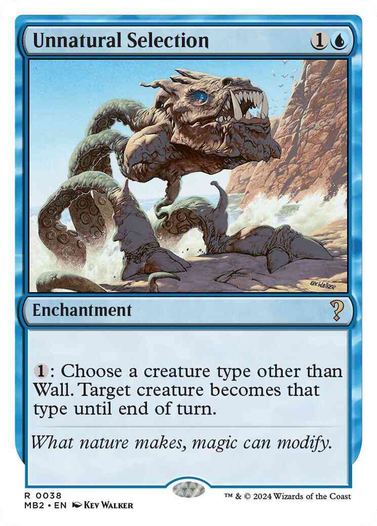 Unnatural Selection [38] [White Border] [Mystery Booster 2] [Non-Foil]
