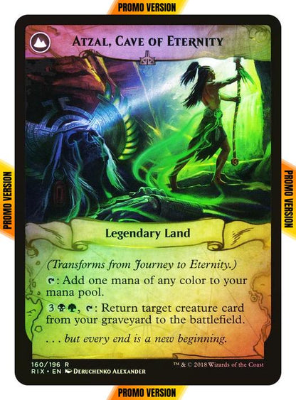 Journey to Eternity // Atzal, Cave of Eternity [160s] [Rivals of Ixalan Promos] [Foil]