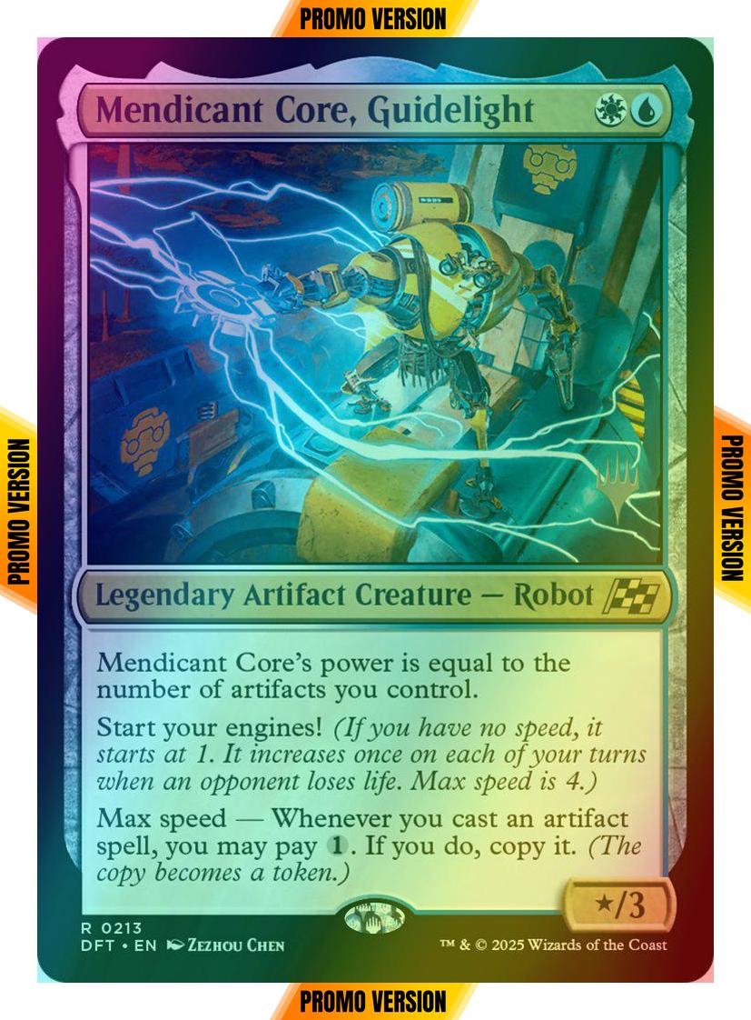 Mendicant Core, Guidelight [213p] [Promo Pack] [Aetherdrift: Promos] [Foil]