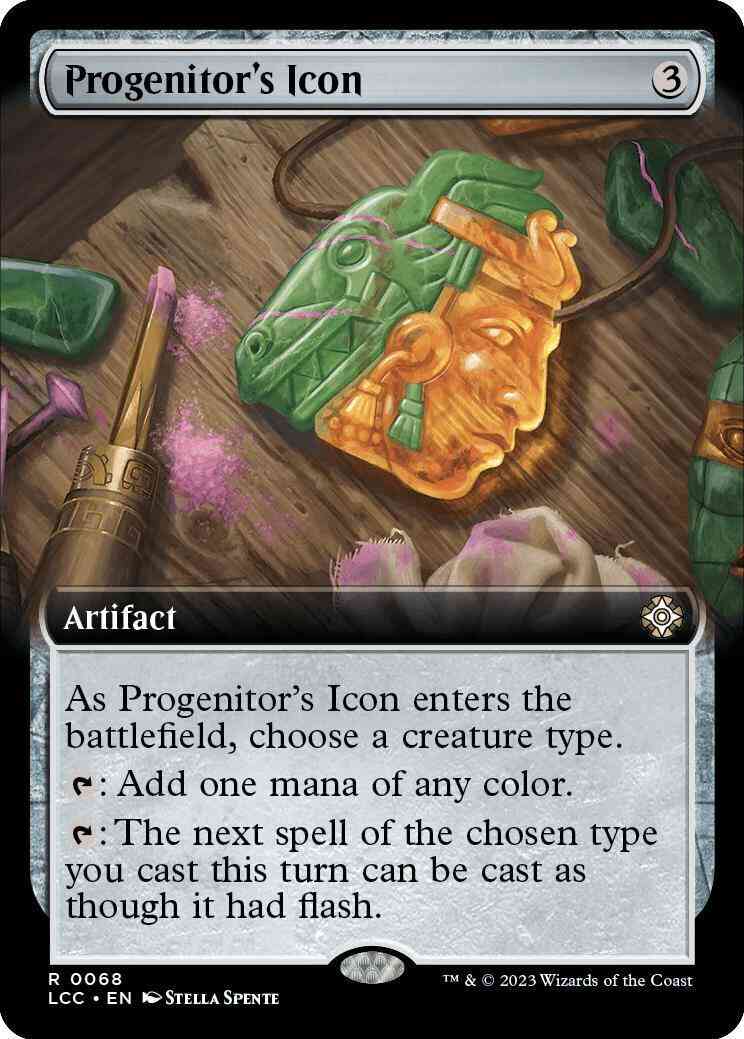 Progenitor's Icon [68] [Extended Art] [The Lost Caverns of Ixalan: Commander] [Non-Foil]