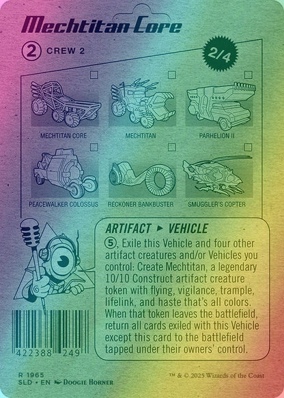 Mechtitan Core // Mechtitan Core [1965] [Borderless] [Aether Drifters] [Secret Lair Drop] [Foil]