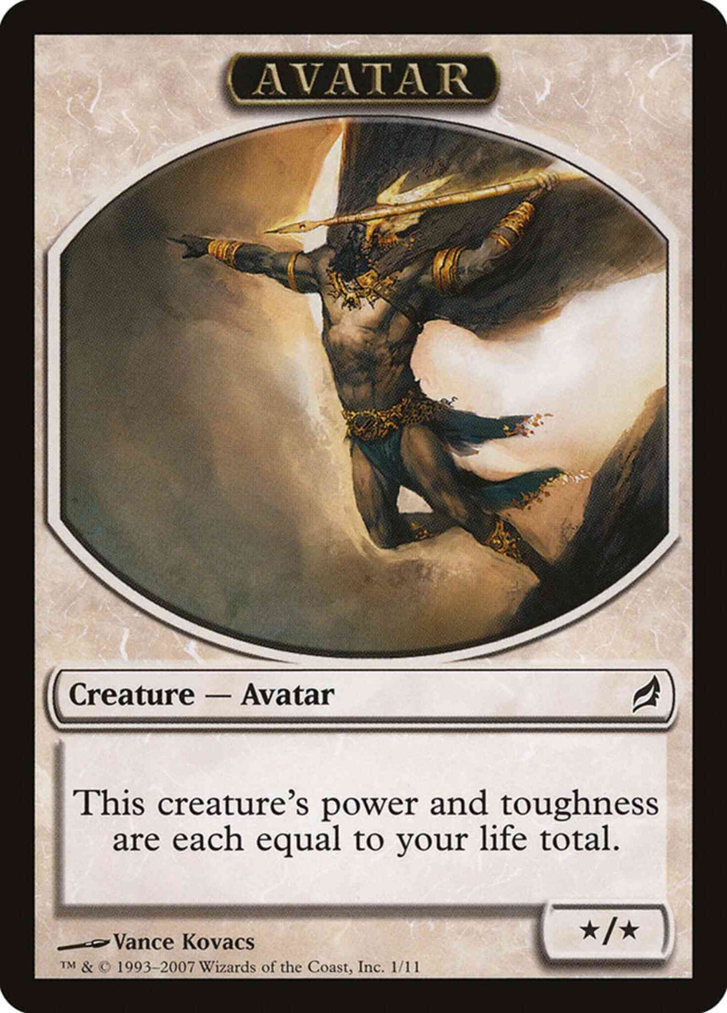Avatar Token [01] [Lorwyn Tokens] [Non-Foil]