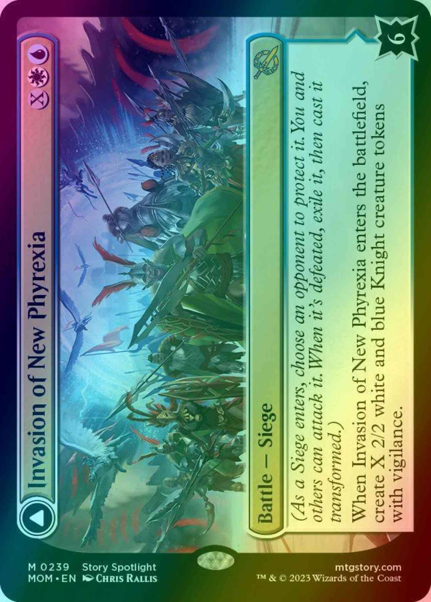 Invasion of New Phyrexia // Teferi Akosa of Zhalfir [239] [March of the Machine] [Foil]